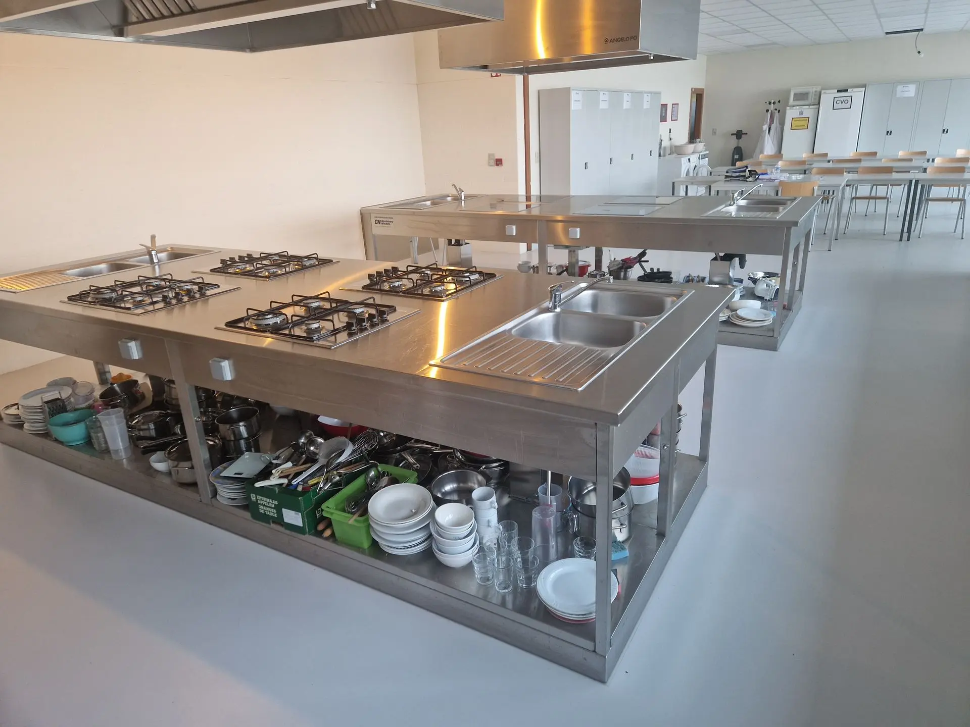 Cuore PSL 36 D1 Safe in een professionele schoolkeuken